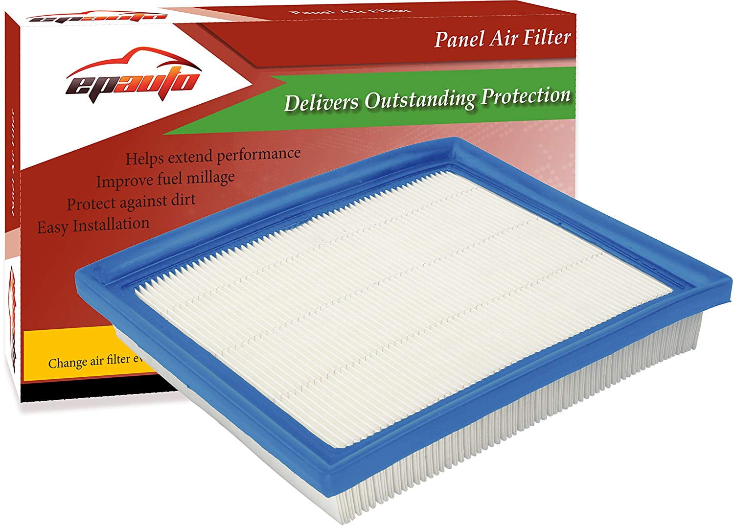 EPAuto Panel Air Filter GP741 (CA10741) Fits select 20162018 TOYOTA