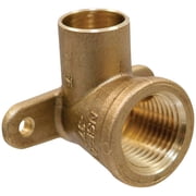 Elkhart Products 10156856 1/2-Inch 90-Degree Low Lead Compression X Female Drop Ear Elbow