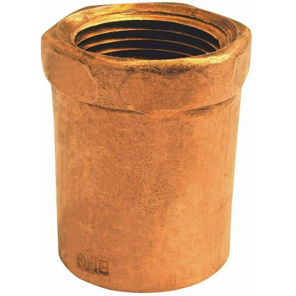 Elkhart Products Copper Pipe Adapter 103R Series - 3/4 x 1/2 In Sweat x FNPT Reducing