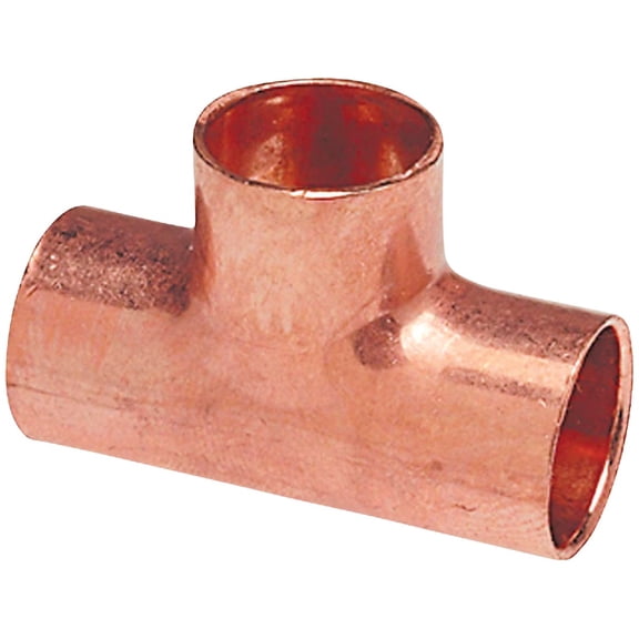 Elkhart 3/4 in. Copper x 1/2 in. Dia. Sweat Copper Tee