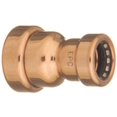 thumbnail image 1 of Elkhart 10170715 CopperLoc Push-Fit Tube Reducing Coupling, 3/4" x 1/2", 200 PSI, 1 of 3