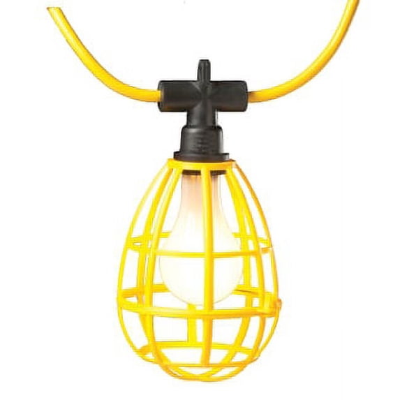 EPCO - 16010 - 101 Foot - Temporary String-o-Lights - 10 Foot Centers - No Plug