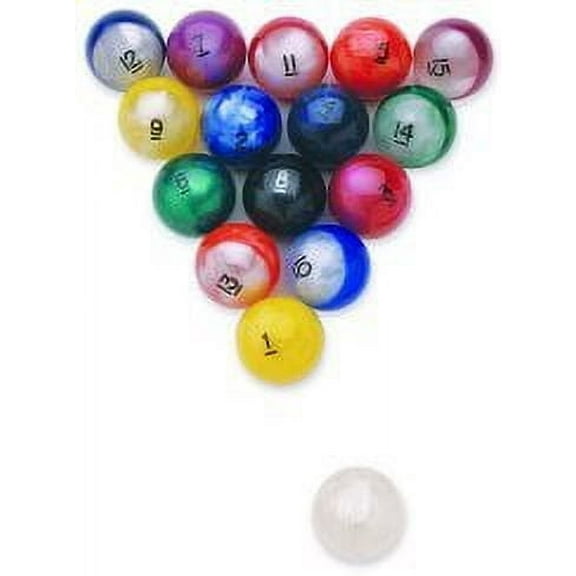 EPCO, American Made, Pearlescent Billiard or Pool Set, with 4.2oz, 2.25" diam Balls