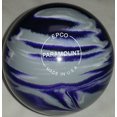 thumbnail image 1 of EPCO Candlepin Bowling Ball- Marbleized - Purple, Grey & White - Single Ball (Size:4 1/2 inch- 2lbs. 7oz.;), 1 of 1