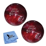 EPCO Duckpin 5-Pin Starline Galaxy -Red - 4 7/8, 3lbs 8oz 2 Balls