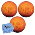 thumbnail image 1 of EPCO Duckpin Bowling Balls - Neon Speckled - Orange (4 3/4 inch- 3lbs. 6 oz.) - 3 Balls, 1 of 1