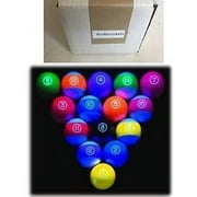 EPCO Glo Regulation American Billiard Balls Set 15 Count