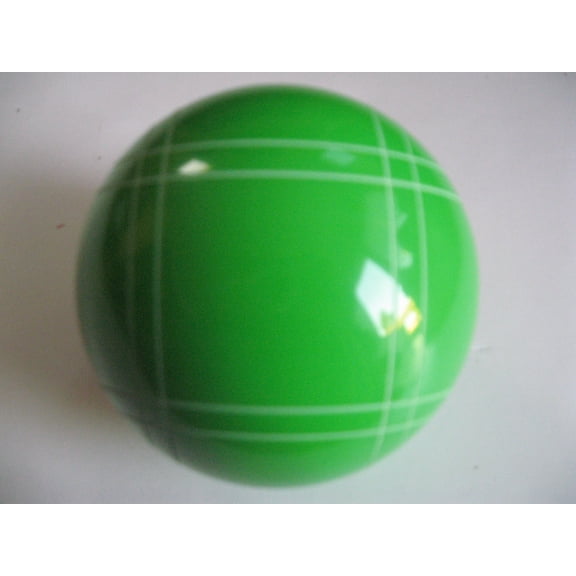 EPCO Replacement Bocce Ball with Close Curvey Stripes - Single Green 114mm