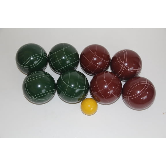 EPCO Tournament Set - 114mm Red and Green Bocce Balls - NO Bag Option [Toy]