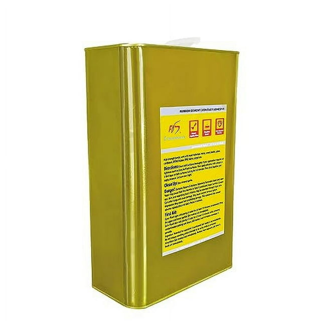 EPDM/Chloroprene Bonding Adhesive Contact Rubber Cement 5 Pounds In 3L Tin Can Can Is 2/3 Full
