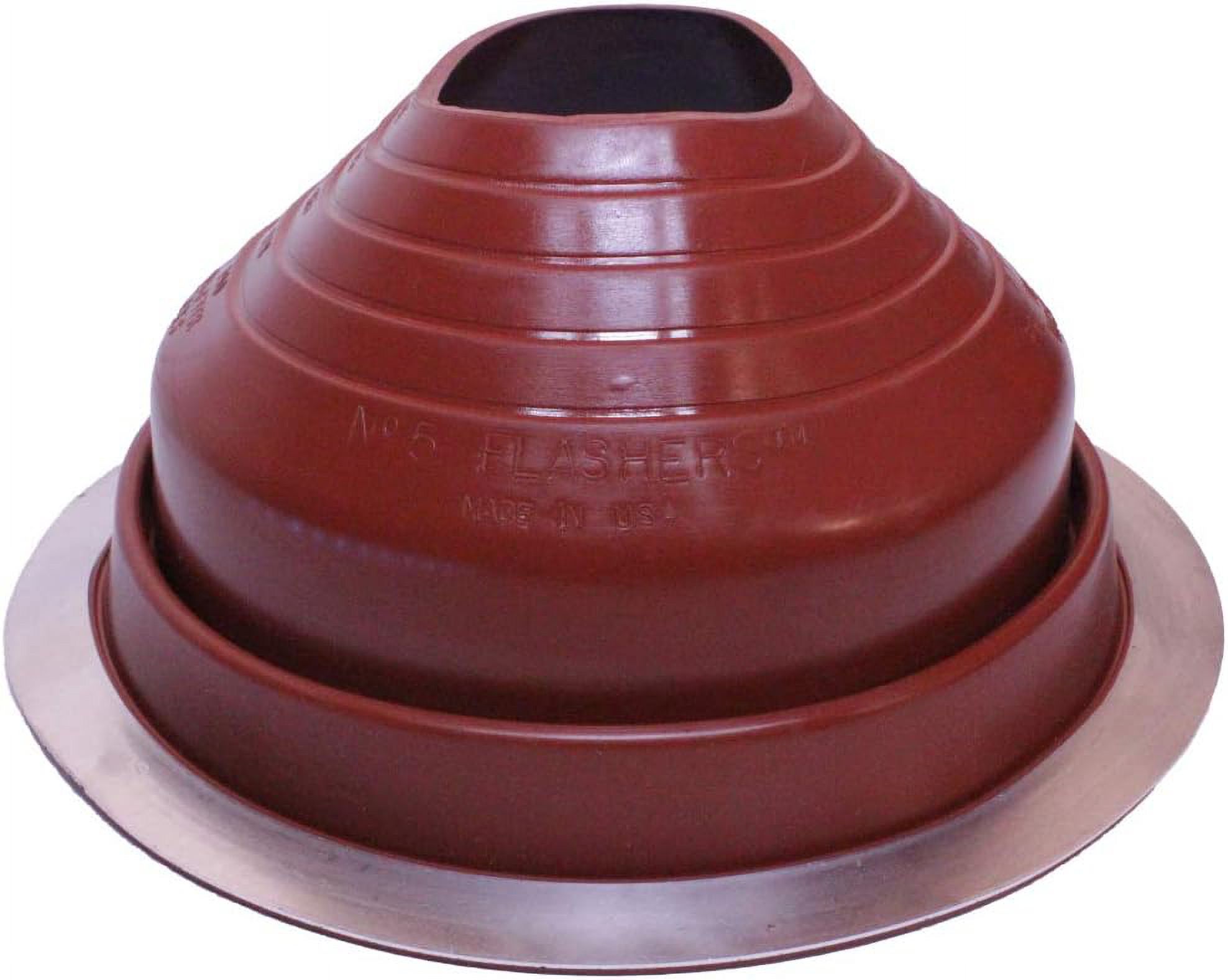 EPDM Flexible Roof Jack Pipe Boot Metal Roofing Pipe Flashing (Pipe OD