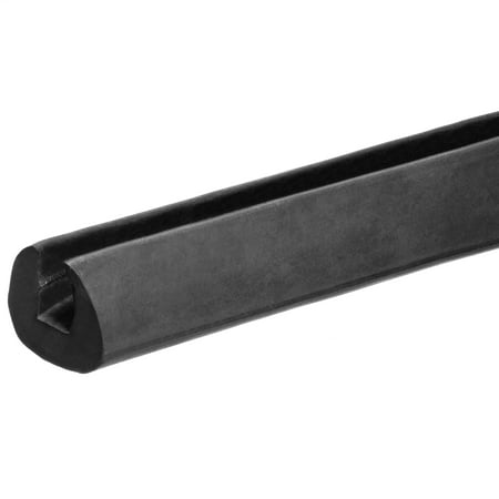 EPDM Rubber Edge Trim - Style 8 - 1/2" Wide x 5/8" High Groove - 100 ft. Long