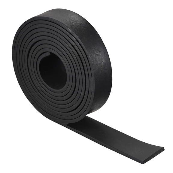 EPDM Rubber Foam Sheet Strips, Neoprene Sheets Rolls 5mm(T)x10mm(W)x3000(L), DIY Rubber Gasket, Sealing Padding