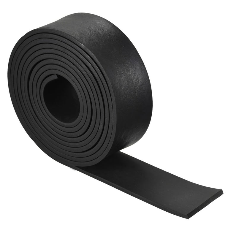 EPDM Rubber Foam Sheet Strips, Neoprene Sheets Rolls  5mm(T)x60mm(W)x3000(L), DIY Rubber Gasket, Sealing Padding 