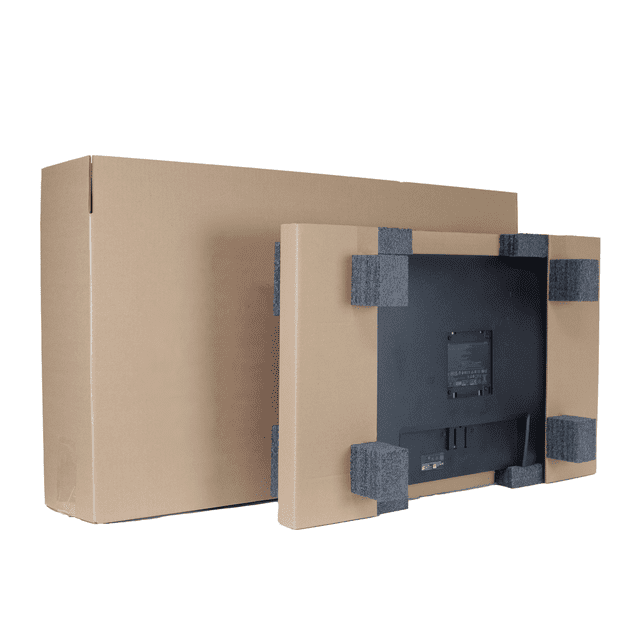 EPE USA Computer Monitor Shipping Box, Fits Most 32" Monitors, Eco