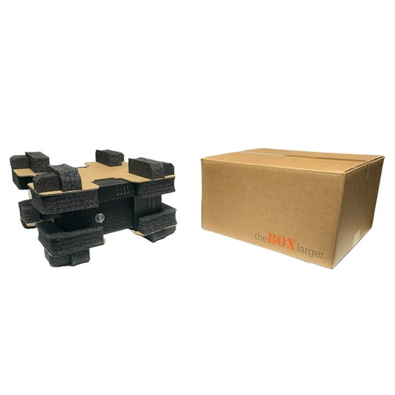 EPE USA Universal Desktop Computer Tower Shipping Box, Secure and Protective PC Computer Shipping Box, theBOXlarger