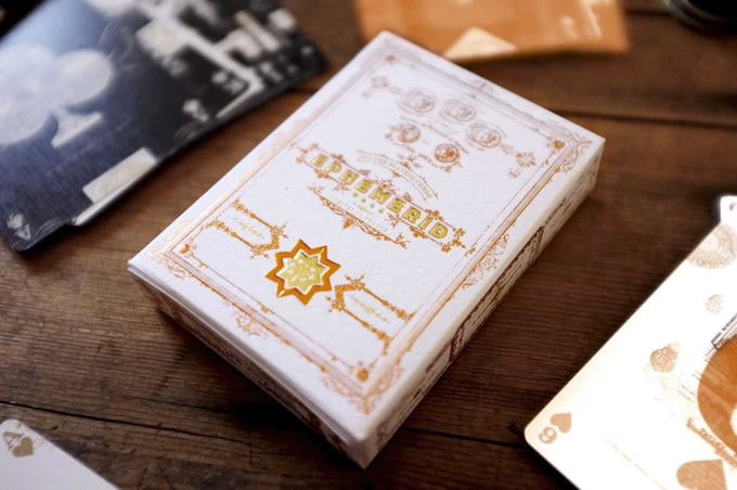 EPHEMERID playings cards - COPPER edition by Mr. Cup