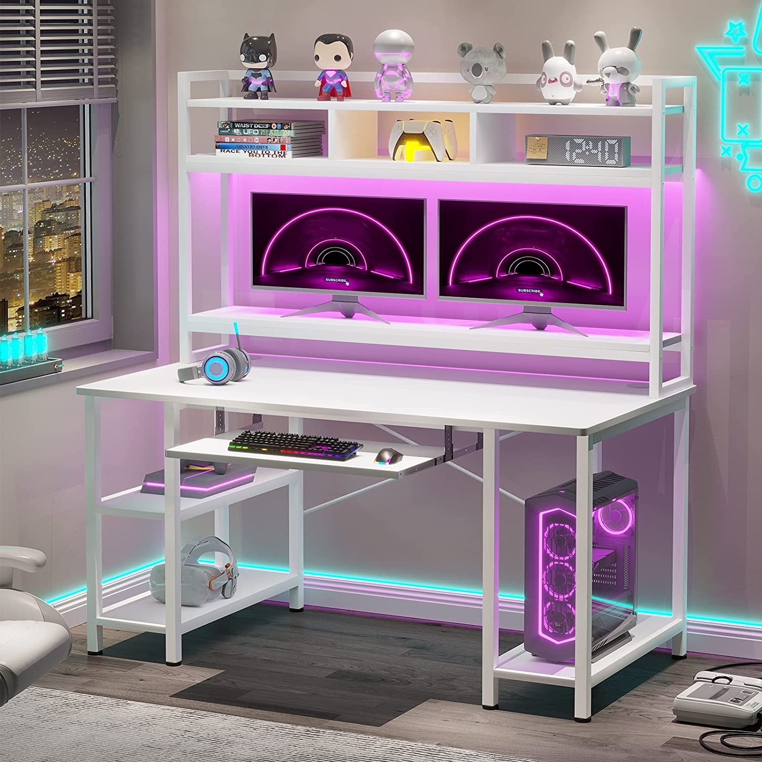 EPHEX White Computer Desk 55