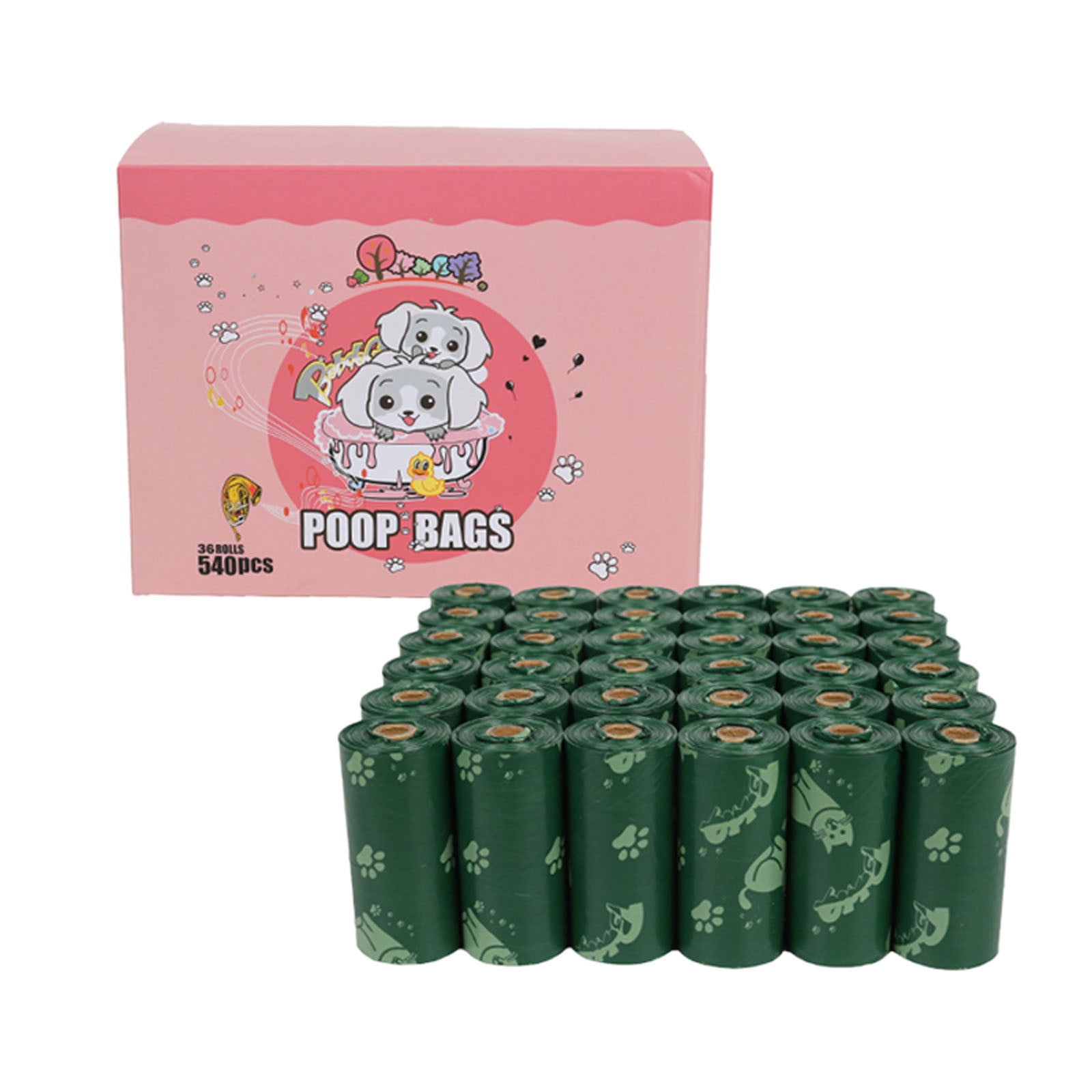 EPI Degradable Pet Poop Bags, Scented Dog & Cat Waste Bags (36 Rolls ...