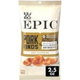 thumbnail image 1 of EPIC BBQ Seasoning Pork Rinds, Keto and Paleo Friendly, Protein Snacks, 2.5 oz, 1 of 15