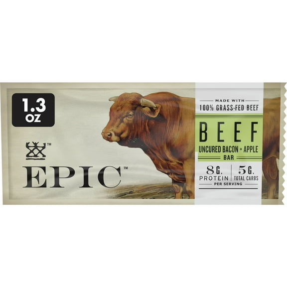 EPIC Beef Apple + Uncured Bacon Bar
