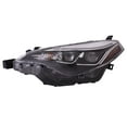 thumbnail image 1 of EPIC LIGHTING CAPA OE Style LED Headlight Black Housing w/ LED Accent Assembly Replacement for TOYOTA 17-19 COROLLA [ TO2502250C 8115002M90 ] Left Driver Side, 1 of 4