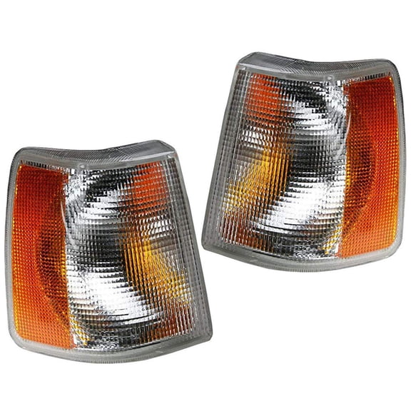 EPIC LIGHTING OE Style Halogen Corner Lights Assembly Replacement for VOLVO 90-92 740 91-95 940 92-94 960 [ VO2520105 VO2521105 13696091 13696109 ] Pair