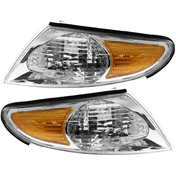 EPIC LIGHTING OE Style Halogen Corner Lights Assembly Replacement for TOYOTA 02-03 SOLARA [ TO2520166 TO2521166 81520AA030 81510AA030 ] Pair