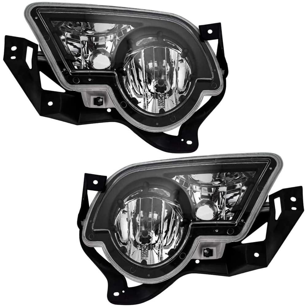 EPIC LIGHTING OE Style Halogen Fog Lights Assembly Replacement for CHEVROLET 02-06 AVALANCHE 1500 [ GM2592141 GM2593141 15040361 15040362 ] Pair
