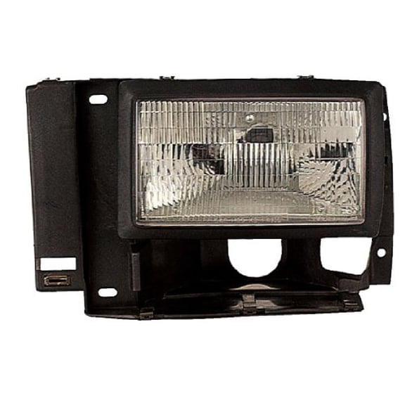 EPIC LIGHTING OE Style Halogen Headlight Assembly Replacement for FORD 89-90 BRONCO II 91-94 EXPLORER 89-92 RANGER [ FO2502107 F1TZ13008D ] Left Driver Side