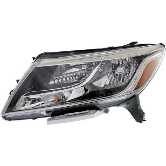 EPIC LIGHTING OE Style Halogen Headlight Assembly Replacement for NISSAN 13-16 PATHFINDER | 2014 PATHFINDER HYBRID [ NI2502221 260603KA0B ] Left Driver Side