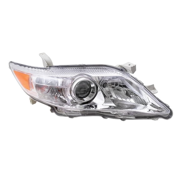 EPIC LIGHTING OE Style Halogen Headlight Assembly Replacement for TOYOTA 10-11 CAMRY LE XLE [ TO2503191 8111006500 ] Right Passenger Side