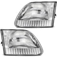 thumbnail image 1 of EPIC LIGHTING OE Style Halogen Headlights Assembly Replacement for FORD 97-03 F-150 97-99 F-250 LIGHT DUTY 97-02 EXPEDITION [ FO2502139 FO2503139 3L3Z13008DA 3L3Z13008CA ] Pair, 1 of 3