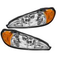 thumbnail image 1 of EPIC LIGHTING OE Style Halogen Headlights Assembly Replacement for PONTIAC 99-05 GRAND AM [ GM2502196 GM2503196 22672207 22672208 ] Pair, 1 of 3