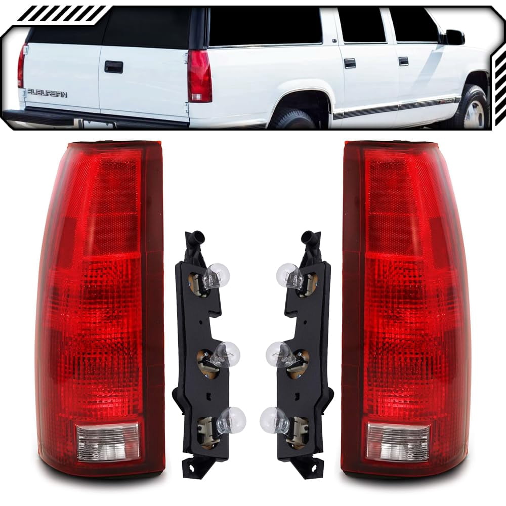 EPIC LIGHTING OE Style Halogen Tail Lights Assembly Replacement for ...