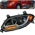 thumbnail image 1 of EPIC LIGHTING OE Style LED Headlight Black Bezel w/ LED Light Bar Assembly Replacement for INTERNATIONAL 18-21 LT [ ] Left Driver Side, 1 of 4