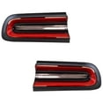 thumbnail image 1 of EPIC LIGHTING OE Style LED Tail Lights Black Housing Assembly Replacement for DODGE 15-22 CHALLENGER [ CH2800207 CH2801207 68510771AA 68510770AA ] Pair, 1 of 3