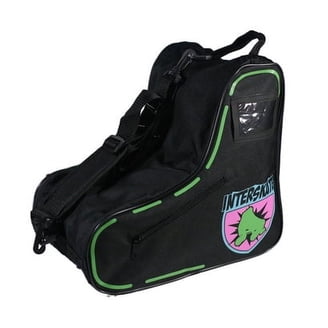 LINGSFIRE Sac Patins Roller/Ice – Oxford 38x39x20cm, Bandoulière Réglable, 3 Compartiments, Maille Respirante