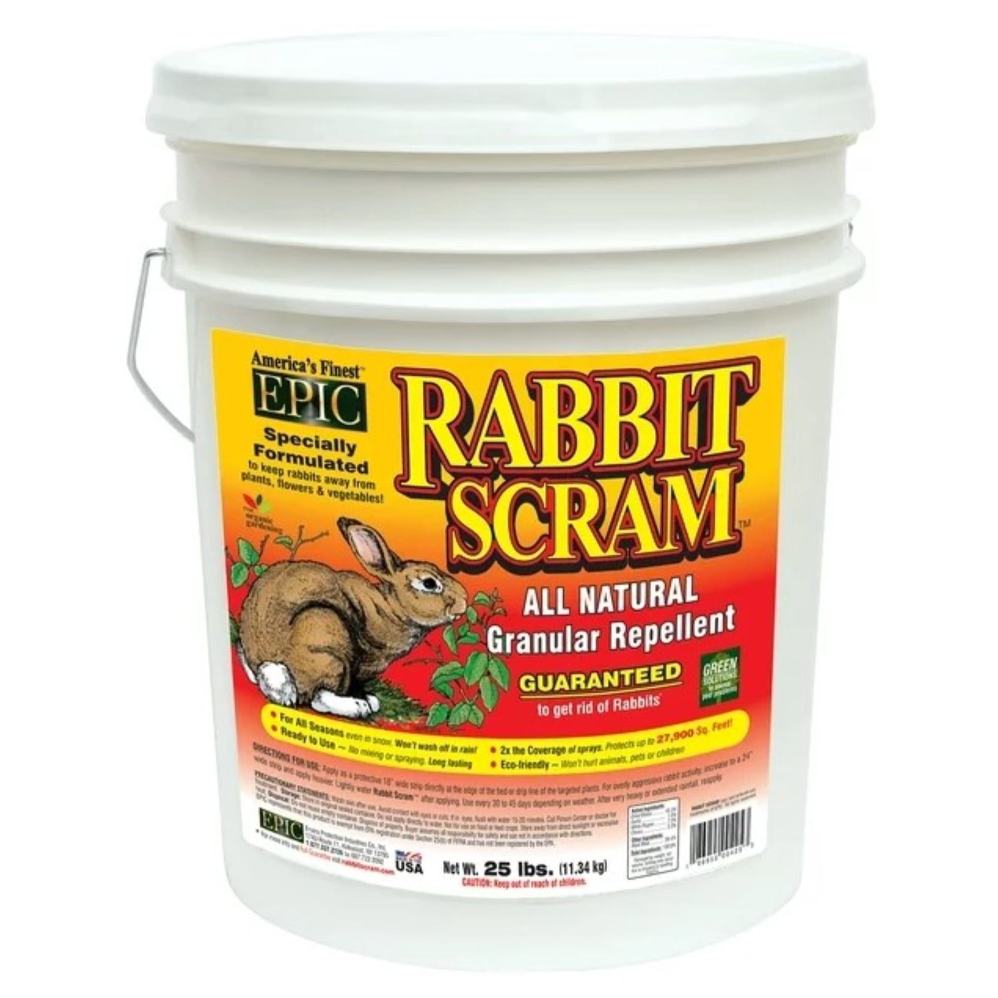 Free Shipping! EPIC Rabbit Scram All Natural Granular Repellent ...