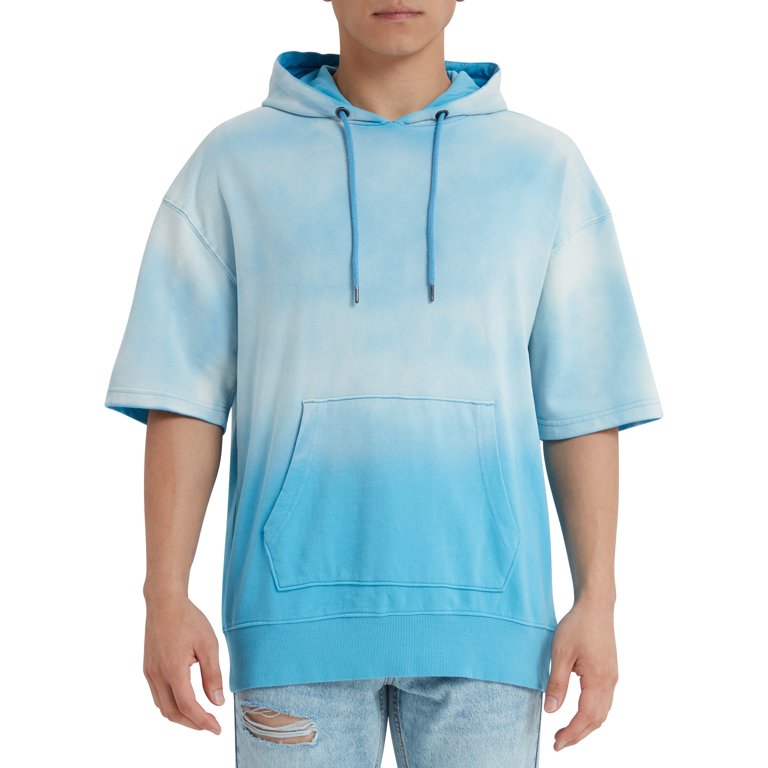 Blue 2025 ombre hoodie