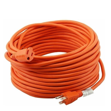 16/3 Light Duty Extension Cord – 25/50/100 Ft Orange SJTW Indoor/Outdoor – USA
