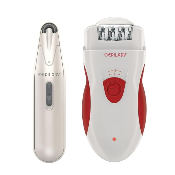 Epilady Hair Removal Kit with Legend 4 Epilator and Esthetic Facial Epilation Wand for Facial Hair Removal for Women