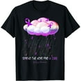 thumbnail image 1 of EPILEPSY AWARENESS Purple Ribbon Spread The Hope T-Shirt, 1 of 2