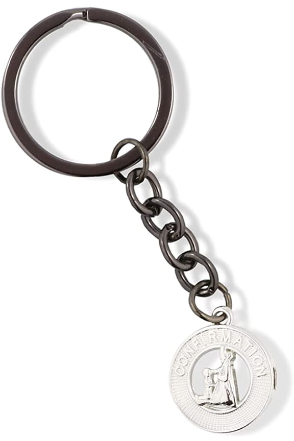 Catholic Confirmation Charm Keychain