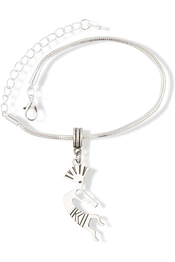 Funky Character Playing Clarinet Bracelet