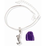 Italian Italia Bracelet | Stainless Steel Italy Map Charm Bracelet