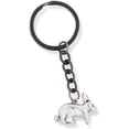 thumbnail image 1 of Rabbit Bunny 3D Charm Keychain, 1 of 2