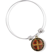 Saint Benedict Coloured Fancy Charm Bangle