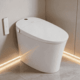 thumbnail image 1 of EPLO Smart Toilet with Built in Tank, Dual-Flush Toilet with  Auto Flush/Foot Sensor Flush, One-Piece Elongated, 1 of 12