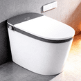 thumbnail image 1 of EPLO Smart Toilet Built-in Foam Shield Splash Proof & Tank, Auto Open/Close Lid,ADA Chair Height,Foot Sensor Flush, 1 of 17